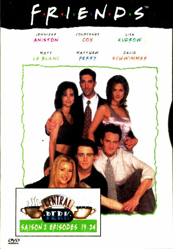 Friends- Saison 2, épisodes 19 à 24 - Inconnu - DVD