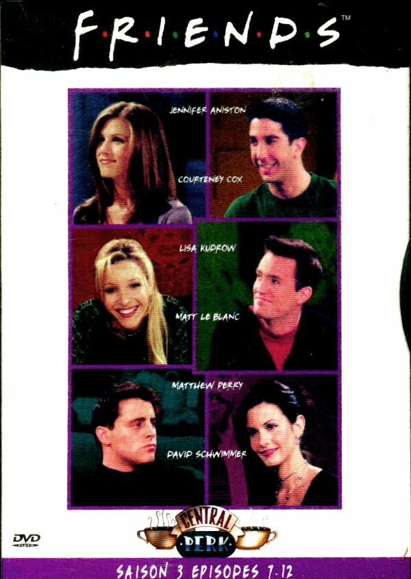 Friends, Saison 3, épisodes 7 à 12 - Inconnu - DVD