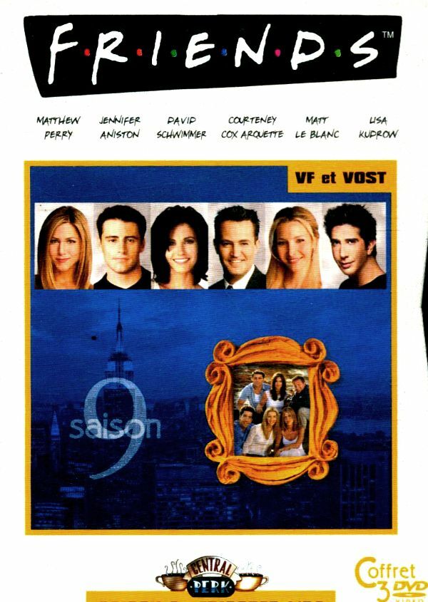 Friends - L'Intégrale Saison 9 : Épisodes 1 à 24 - Édition 3 DVD - Inconnu - DVD