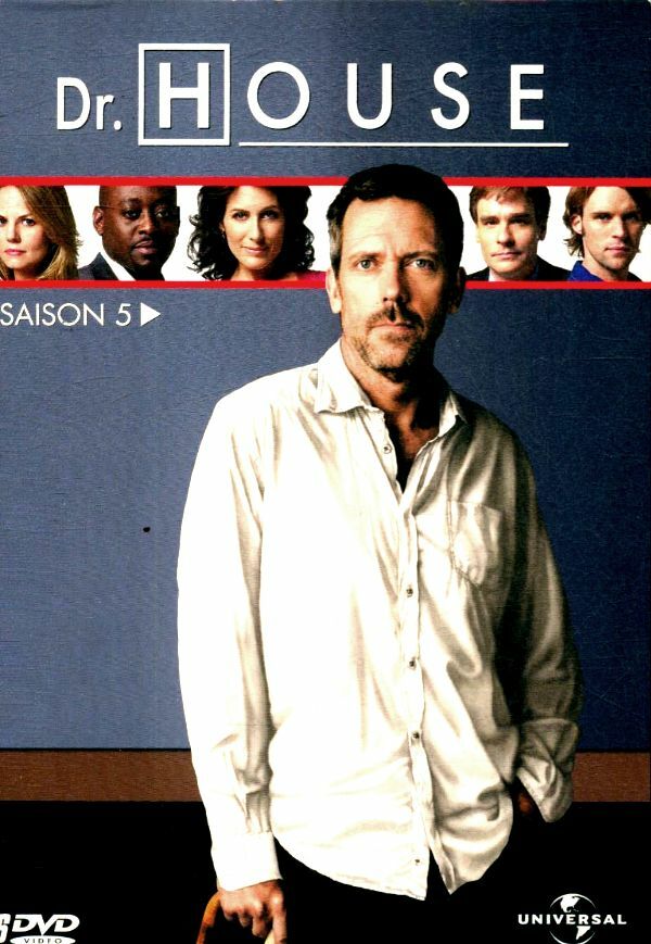 Dr House - Saison 5 - Daniel Attias, David Straiton, Lesli Linka Glatter, Greg Yaitanes, Deran Sarafian, David Platt, Katie Jacobs, James Hayman, Bernstein, Andrew, Matthew Penn, Juan José Campanella - DVD