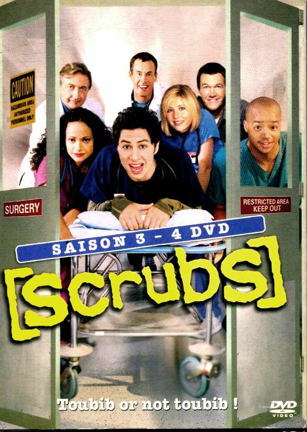 Scrubs : L'intégrale saison 3 - Coffret 4 DVD - Ken Whittingham, Zach Braff, Craig Zisk, Adam Bernstein, Sarah Chalke, Donald Faison, Michael Spiller, Neil Flynn, Ken Jenkins, Marc Buckland, John C. McGinley, Judy Reyes, Gail Mancuso, Bill Lawrence, Jason Ensler, Richard Alexander Wells, Randall Winston, John Inwood, Debra Fordham, Chris Koch, Henry Chan - DVD