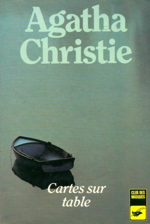 Cartes sur table - Agatha Christie - Livre