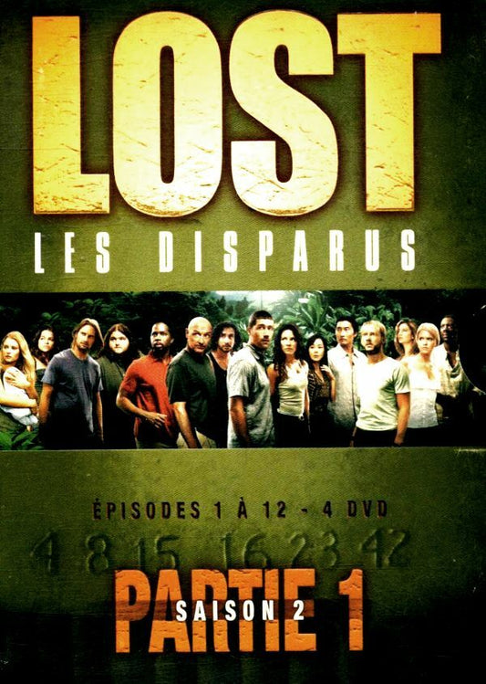LOST : Saison 2 - Partie 1 - Coffret 4 DVD - Adam Davidson, Jack Bender, Paul A. Edwards, Stephen Williams, Alan Taylor, Eric Laneuville, Matt Earl Beesley - DVD