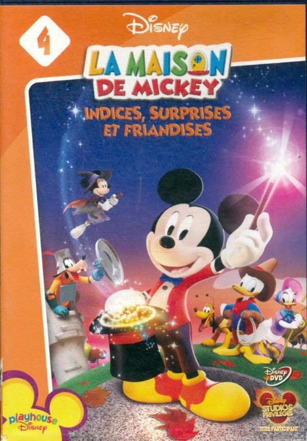 La Maison de Mickey-04-Indices, Surprises et friandises - Inconnu - DVD