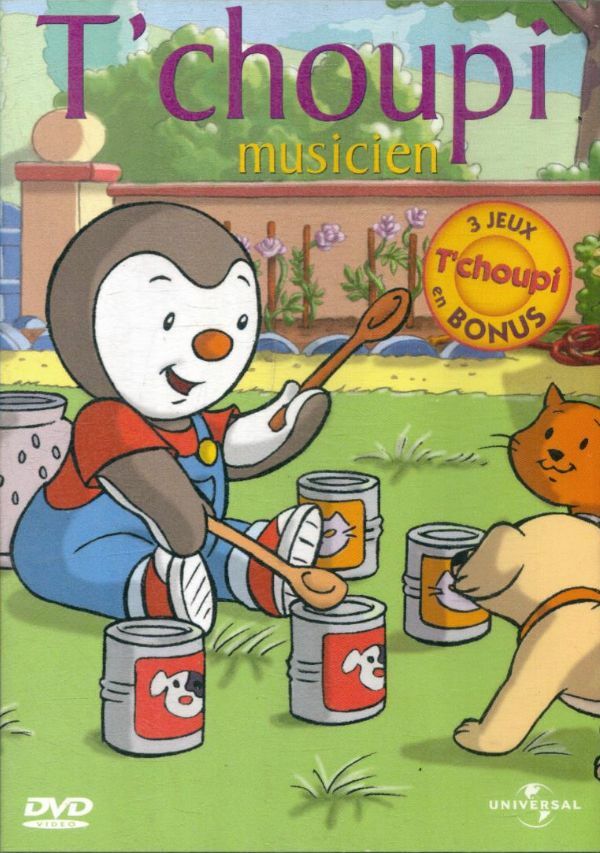 T'choupi : Musicien - Jean-Luc François - DVD