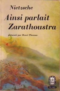 Ainsi parlait Zarathoustra - Friedrich Nietzsche - Livre