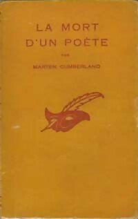 La mort d'un poète - Marten Cumberland - Livre