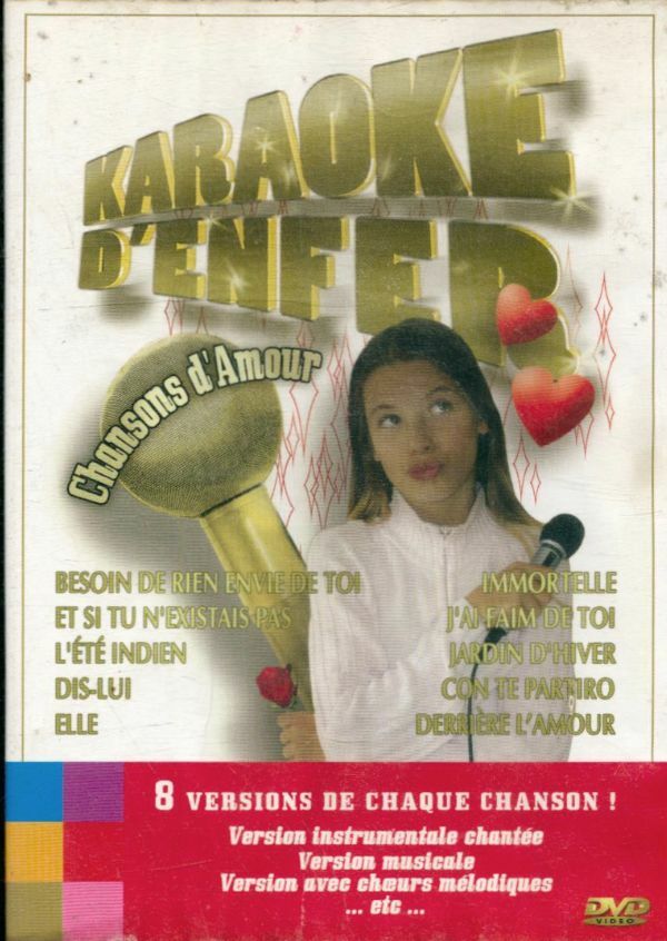 Karaoké d'enfer : Chansons d'amour - Inconnu - DVD