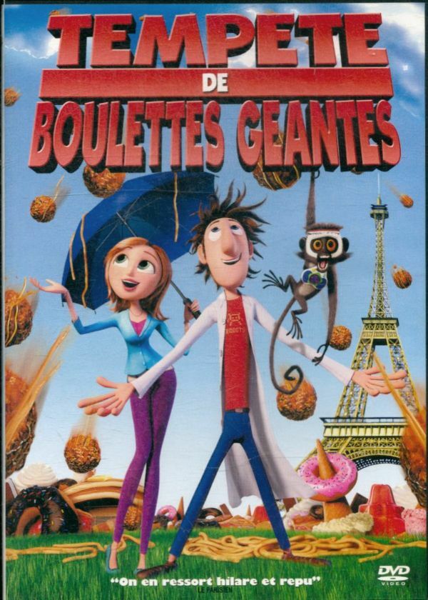 Tempête de boulettes géantes - Phil Lord, Christopher Miller - DVD