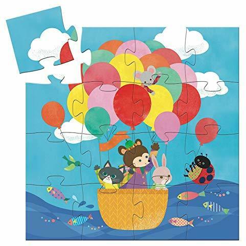 Djeco - La montgolfière - puzzle 16 pcs - DJ07270 -  - jeuSociete