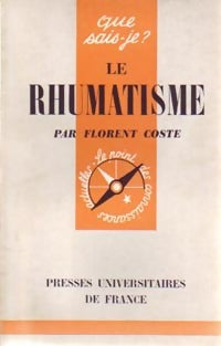 Le rhumatisme - Florent Coste - Livre