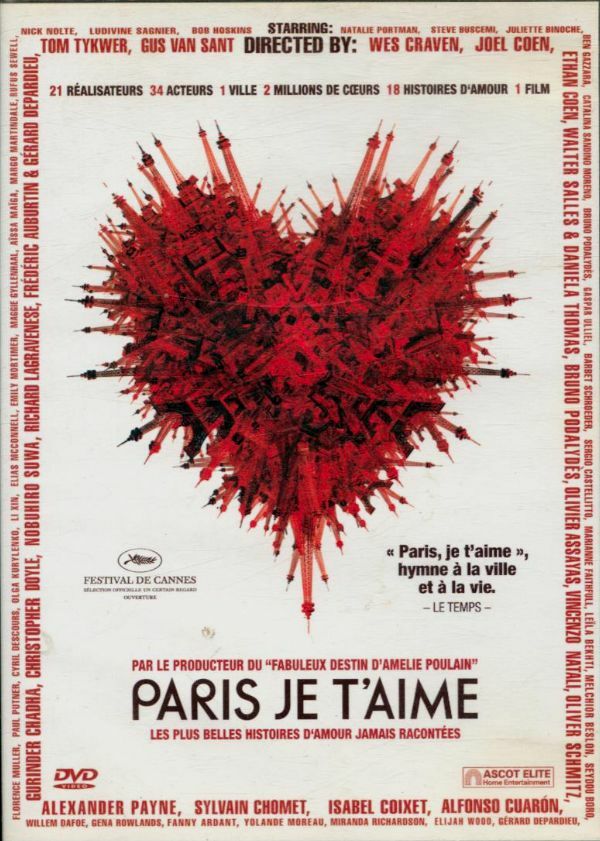 Paris je t'aime - Inconnu - DVD