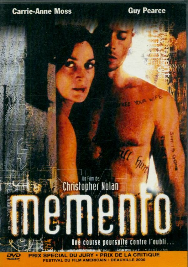 Memento - Christopher Nolan - DVD