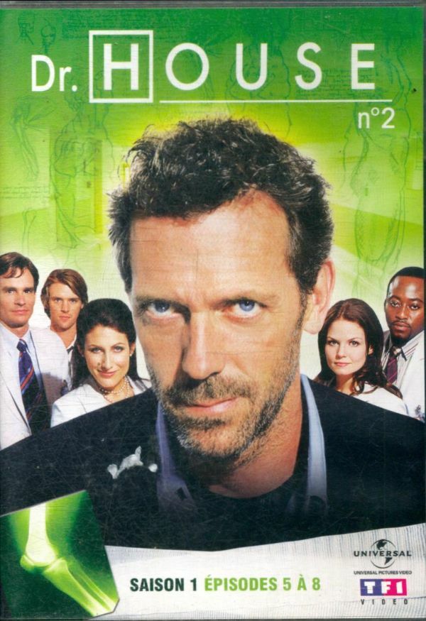 Docteur House Saison 1 n° 2 (épisode 5 à 8) - Inconnu - DVD