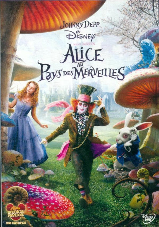 Alice au Pays des Merveilles - Tim Burton - DVD