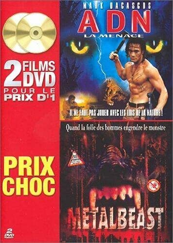 ADN - La menace / Metalbeast - Coffret 2 DVD - William Mesa, Alessandro De Gaetano - DVD