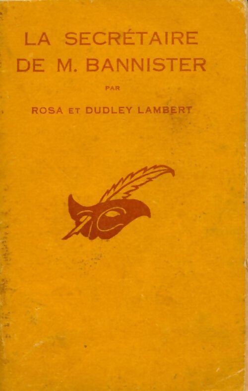 La secrétaire de Mr Bannister - Dudley Lambert, Rosa Lambert - Livre