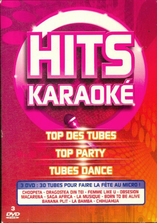 Coffret Karaoké (Dance + Hits + Party) - Inconnu - DVD