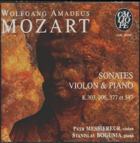 Sonates pour violon K 303, 306, 377 & 547 - Mozart, Wolfgang Amadeus - CD