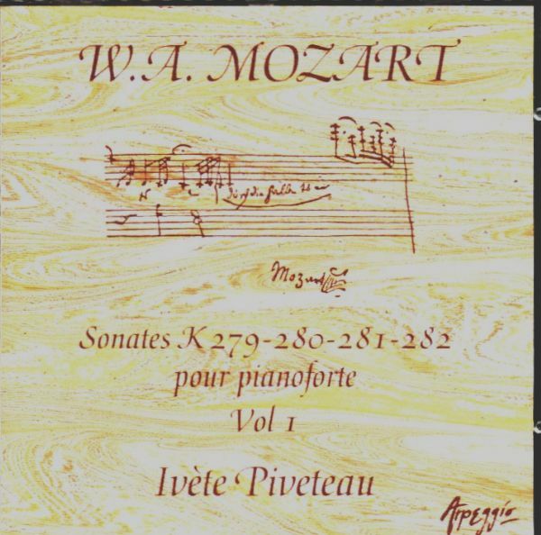 Sonates K4310-311-330 pour pianoforte vol 3 - Piveteau, Ivète - CD