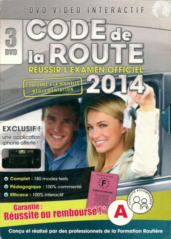 Coffret Code de la Route 2014 (3 DVD) - Inconnu - DVD