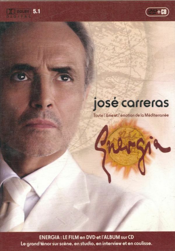 José Carreras : Energia (inclus 1 CD audio) - Inconnu - DVD