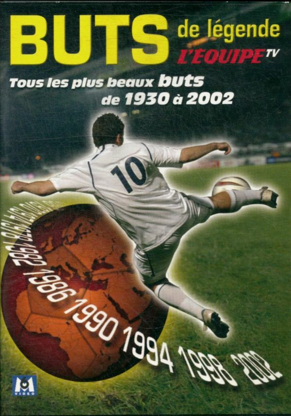 Buts de légende : tous les plus beaux buts de 1930 a 2002 - Inconnu - DVD