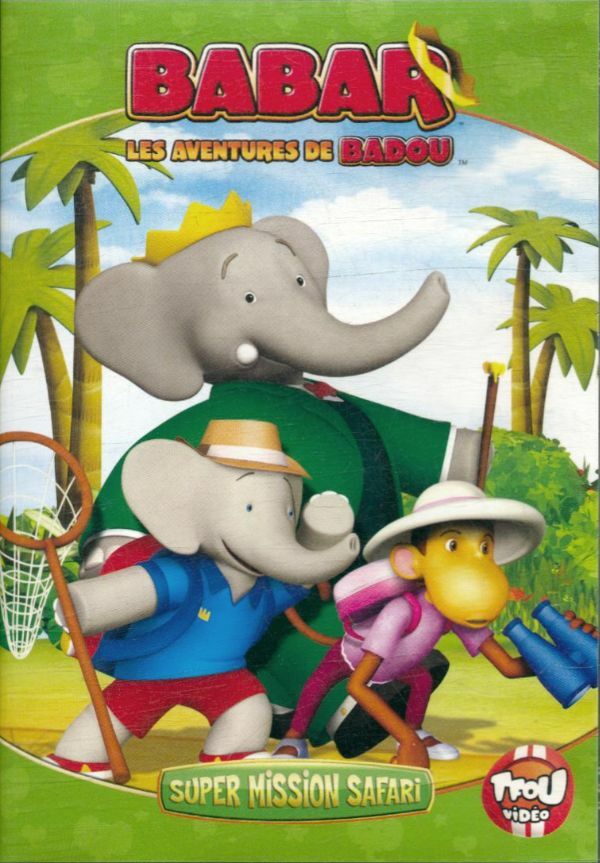Babar-Les Aventures de Badou-Super Mission Safari - Mike Fallows - DVD