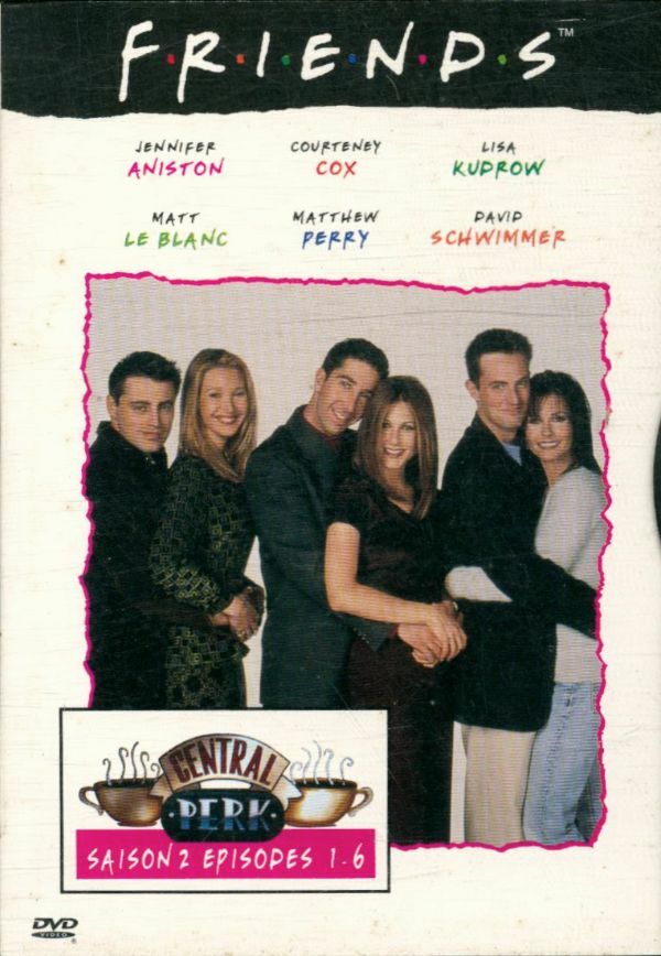 Friends saison 2-épisodes 1-6 - Inconnu - DVD