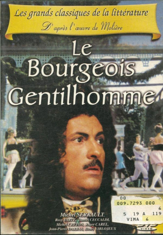 Le bourgeois gentilhomme - Inconnu - DVD