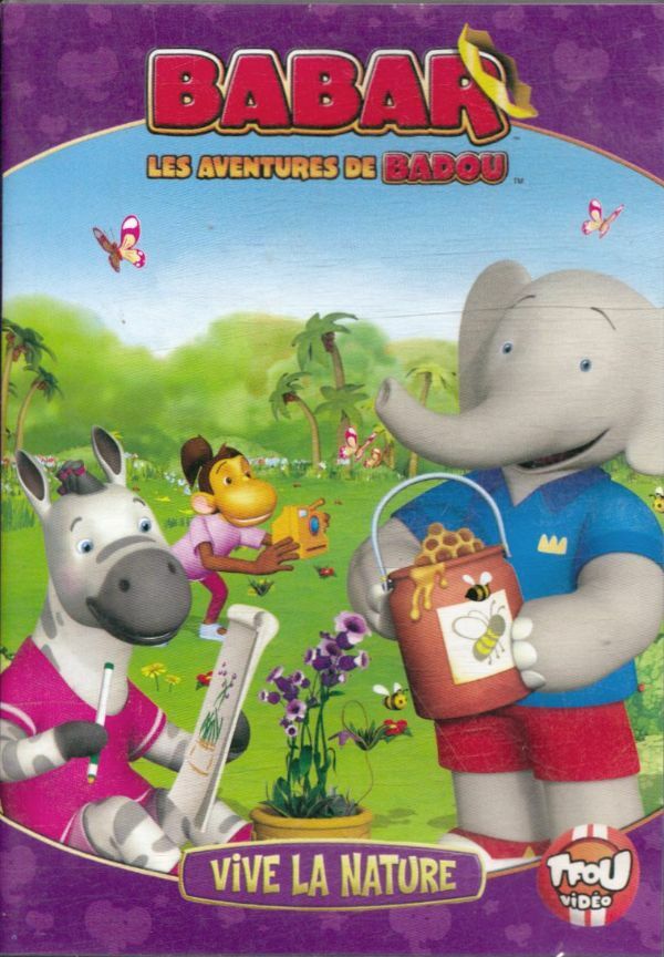 Babar-Les Aventures de Badou-Vive la Nature - Mike Fallows - DVD