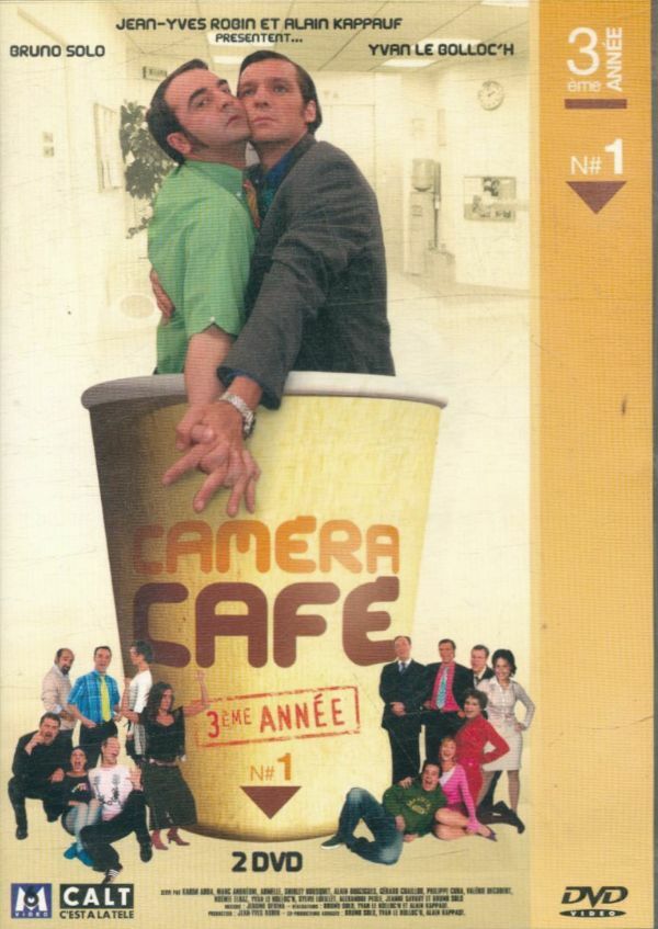 Caméra Café : 3e année - Vol.1(2 DVD) - Jean-Pierre Devilliers, Mathias Ledoux, Raynal Pellicier - DVD