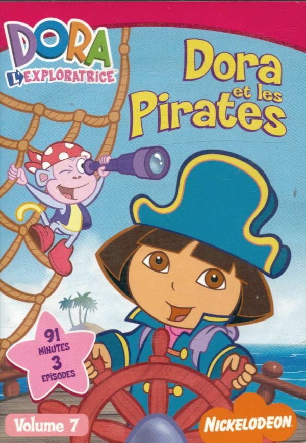 Dora l'exploratrice, Vol.7 : Dora et les pirates - Inconnu - DVD