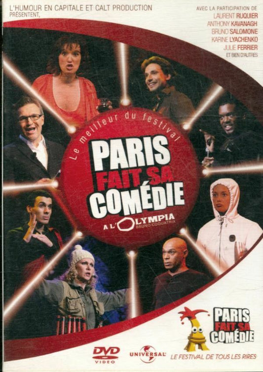 Paris fait sa comédie à l'Olympia - Inconnu - DVD