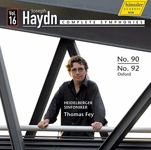 Haydn : Symphonies N° 90, 92-Vol. 16 - Heidelberg Symphony Orchestra. Fey, Thomas - CD
