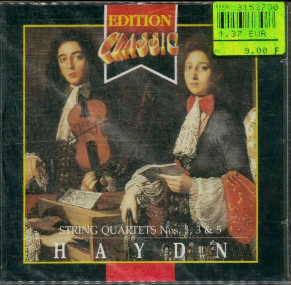 Haydn String Quartets 1,3,5 - Caspar Da Salo Quartett - CD