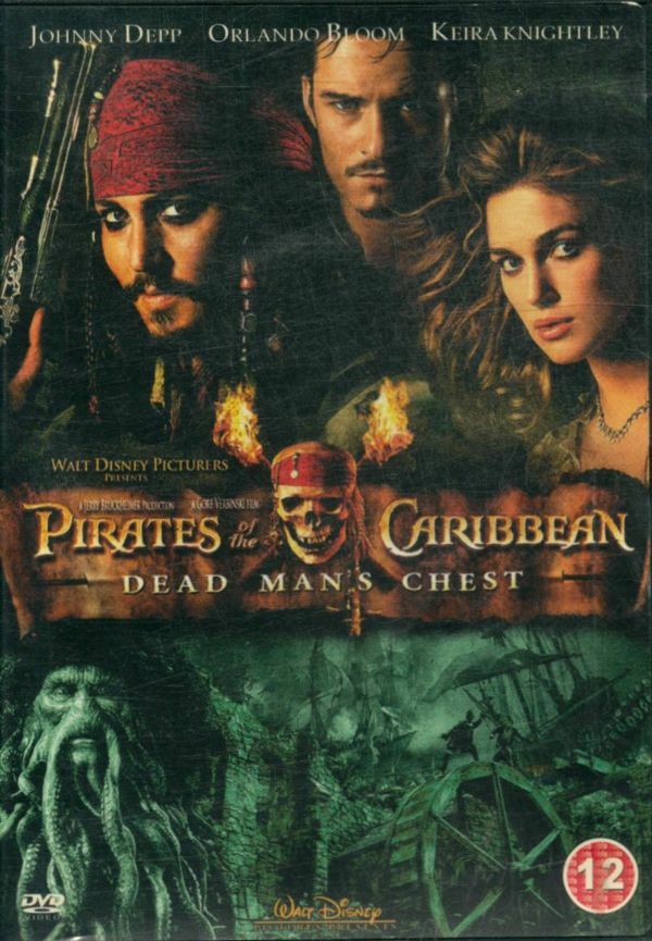Pirates oh the Caribean: dead man's chest - Gore Verbinski - DVD