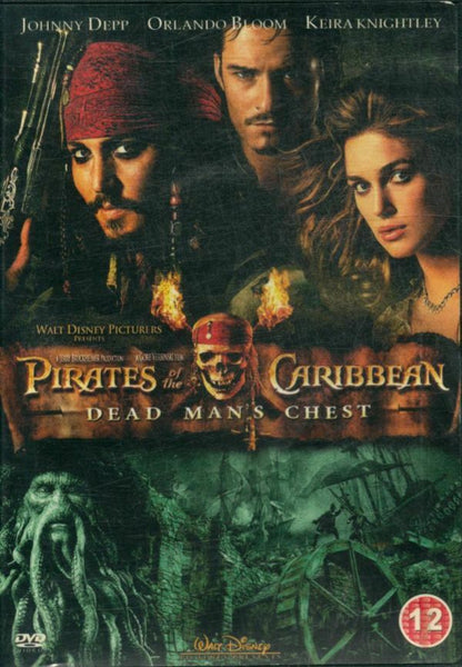 Pirates oh the Caribean: dead man's chest - Gore Verbinski - DVD