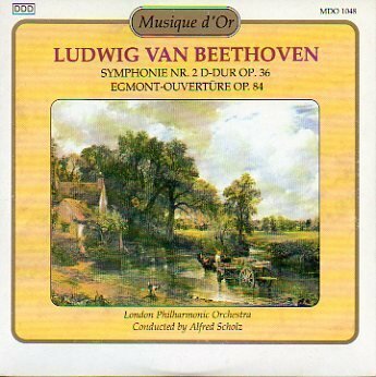 Beethoven: Symphony Nr. 2 Op. 36 / Egmont Overture Op. 84 - London Philharmonic Orchestra - CD