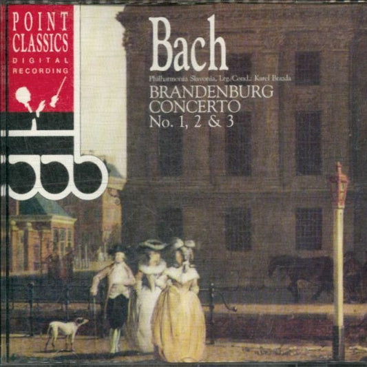 Bach : Brandenburg concerto 1, 2 & 3 - Philharmonia Slavonia - CD