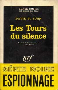 Les tours du silence - David Saint John - Livre