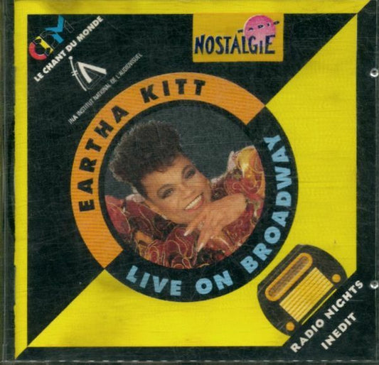 Live on Broadway - Kitt, Eartha - CD