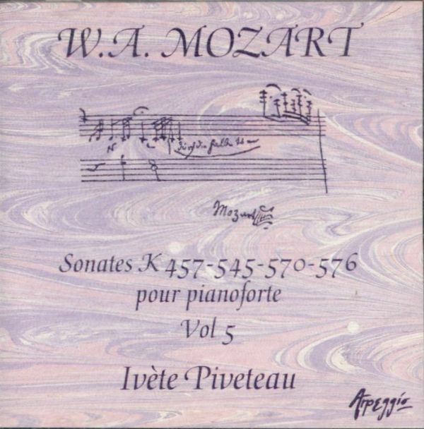 Sonates K4310-311-330 pour pianoforte vol 3 - Piveteau, Ivète - CD