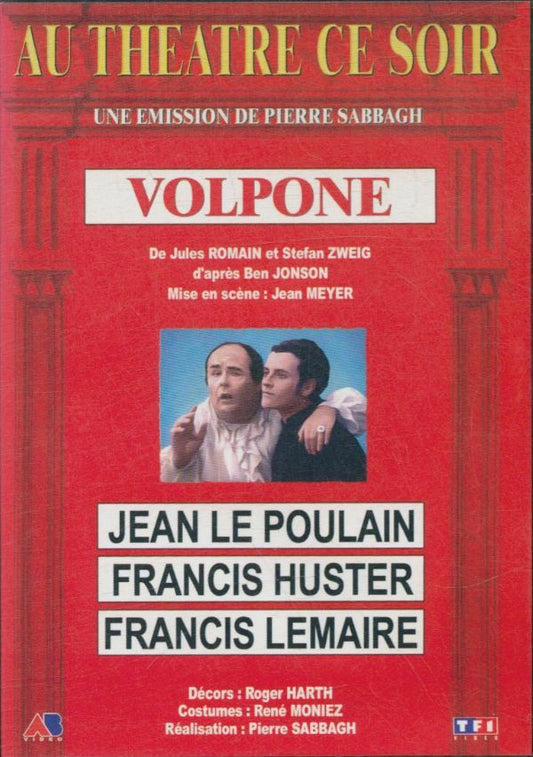 Volpone - Pierre Sabbagh - DVD