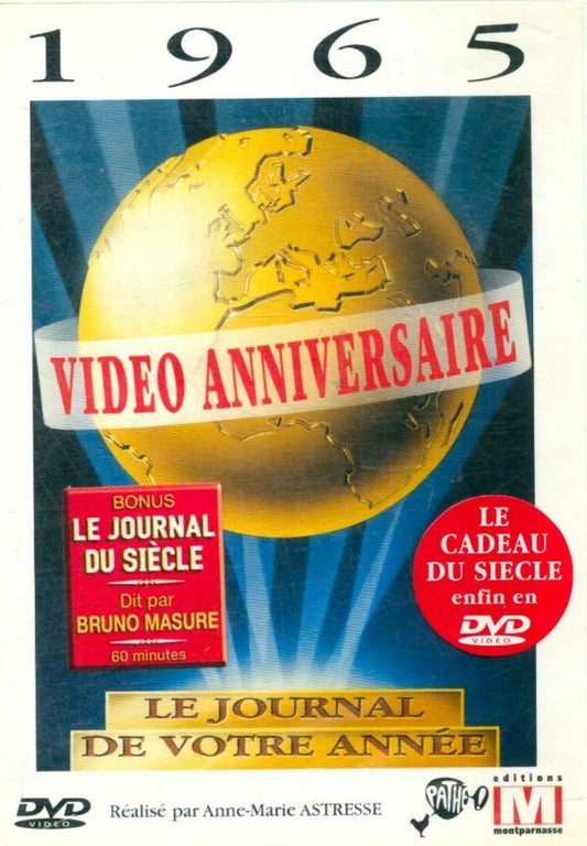 Video Anniversaire-1965 - Anne-Marie Astresse - DVD