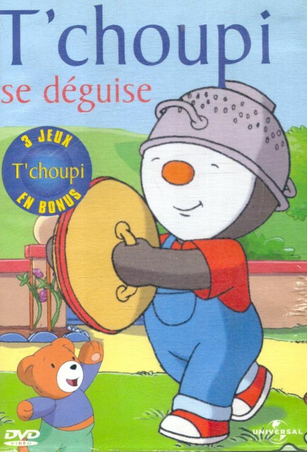 T'choupi - Vol.1 : T'choupi se déguise - Jean-Luc François - DVD