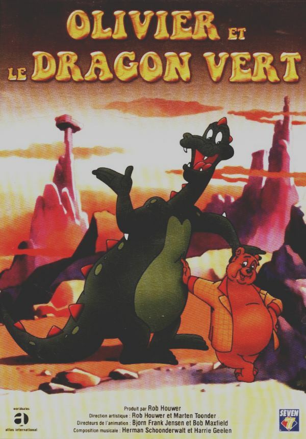 Olivier et Le Dragon Vert - Bjørn Frank Jensen, Harrie Geelen, Bert Kroon - DVD