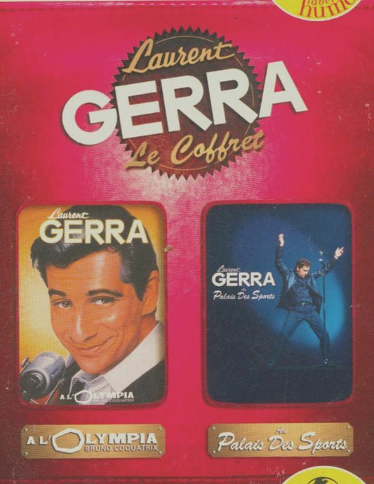 Coffret Laurent Gerra 2 DVD : Olympia / Palais des sports - Inconnu - DVD