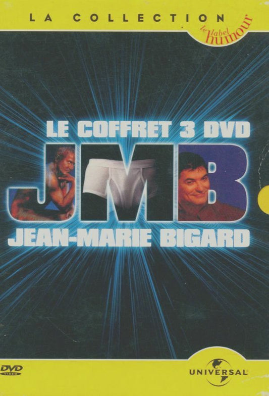 Coffret Jean-Marie Bigard 3 DVD : 100% Tout neuf / Au Palais des Glaces / Bigard met le paquet - Gilbert Namiand, Jean-Louis Cap - DVD