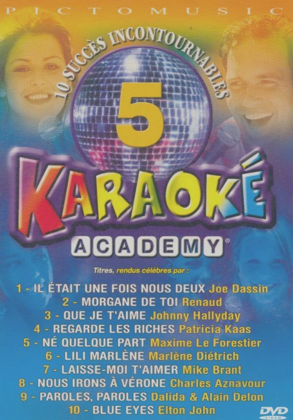 Karaoké academy 5 - Inconnu - DVD